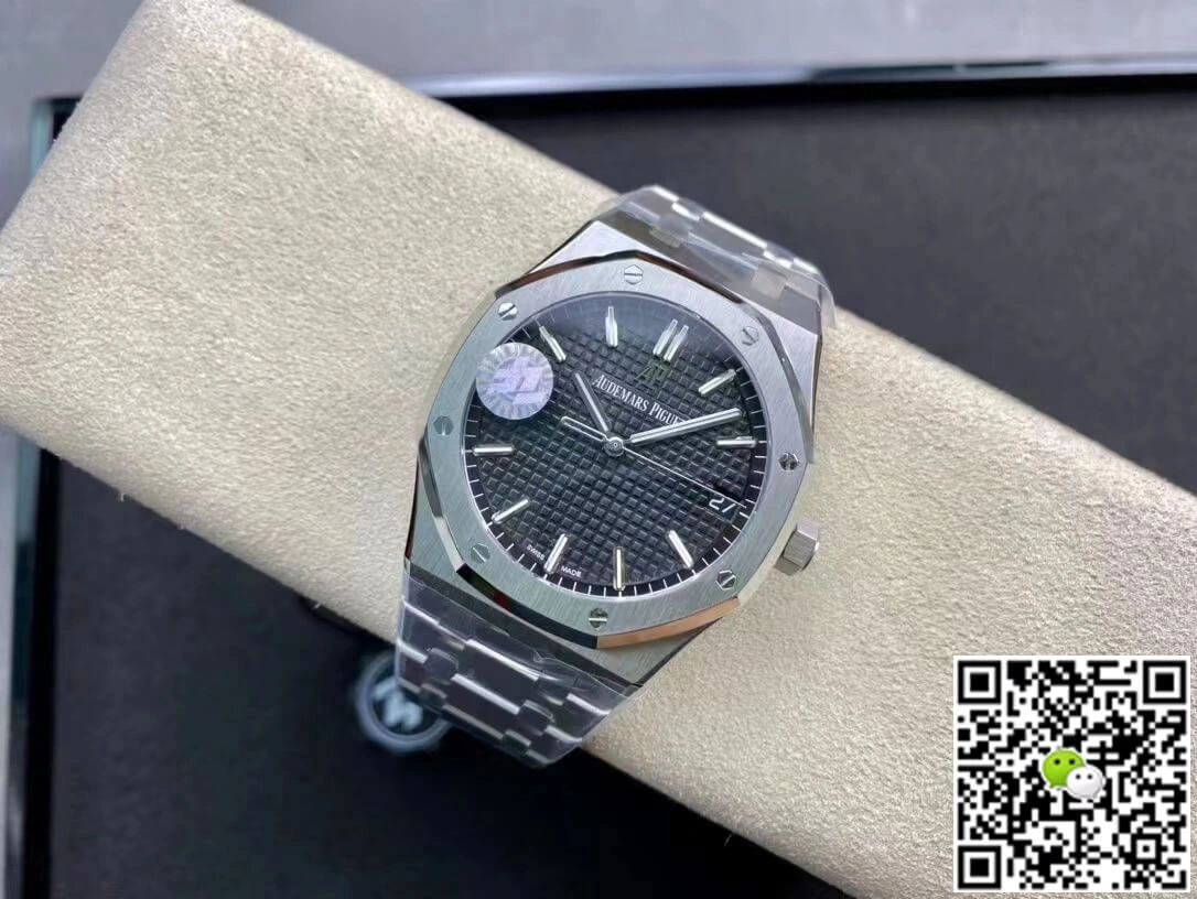 Audemars Piguet Royal Oak 15500ST.OO.1220ST.03 ZF Factory 1:1 Best Edition Replica Watch V2 Black Dial